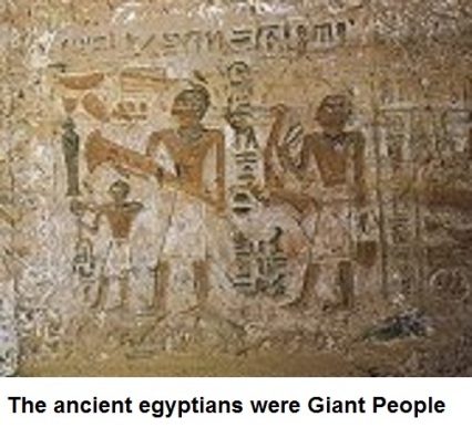 Giant humans in Egypt