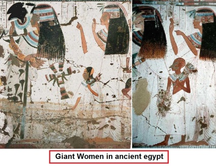Giant women in ancient egypt